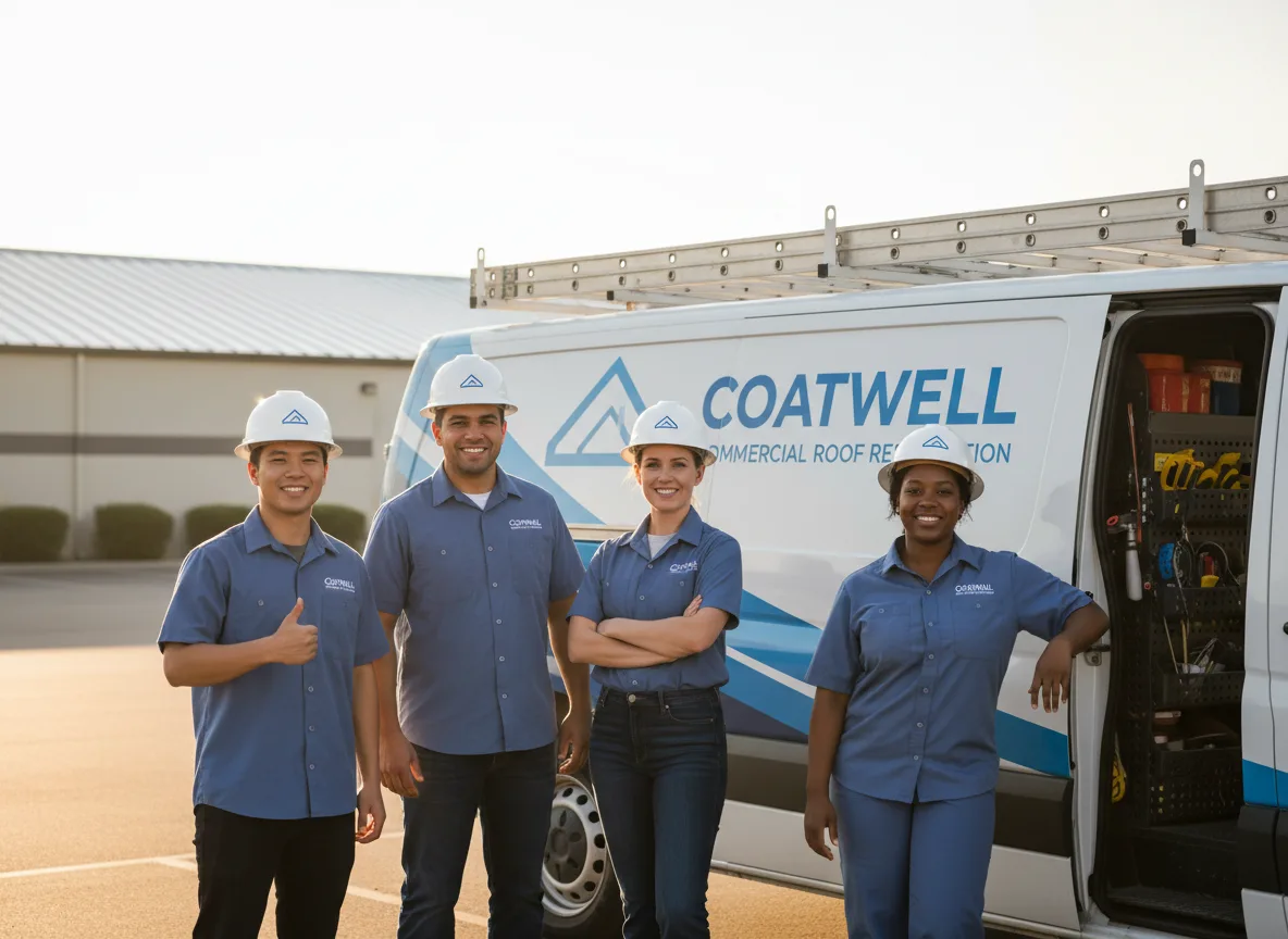 Commercial roof coating company in Pemberton, MN